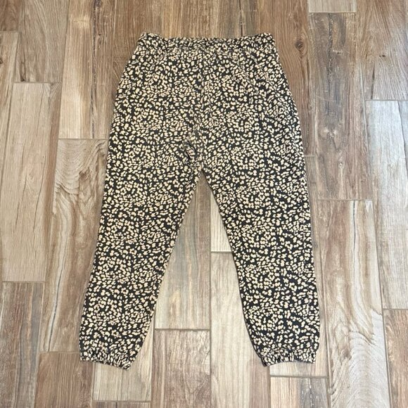 Anthropologie Kachel Leopard Print Joggers - Picture 4 of 4